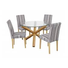 Are there any special values on gray dining room sets? Grange Glass Top Dining Table Set 4 Chairs Fads Co Uk