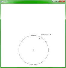 C Qt Draw An Arc Between Two Points Using Angle In Radians Stack Overflow