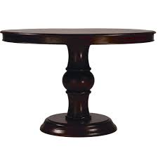 Cherry finish kitchen & dining room sets : Lauren Dark Wood Round Pedestal Dining Table 47 Round Pedestal Dining Round Wood Dining Table Round Pedestal Dining Table