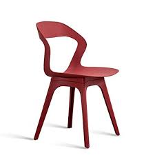 Lrw Nordic Leisure Chair Restaurant Modern Minimalist Chair Red Fashion Chair Backrest St Plastic Dining Chairs Dining Chairs Modern Design Minimalist Chair