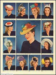 1940s Hats History 20 Popular Women S Hat Styles
