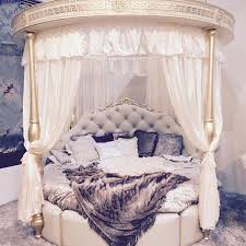 Cute Girl Bedroom Ideas Your Daughter Will Love A Room Filled With Color Patterns And Cute Accessories Cl Glamourous Bedroom Luxurious Bedrooms Bed Design