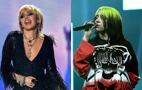Billie eilish billie bossa nova (happier than ever 2021). Miley Cyrus Says She Wants To Work With Billie Eilish