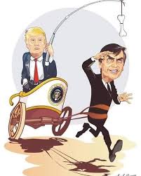 Resultado de imagem para trump ignora bolsonaro