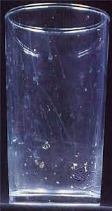 Dirt On Glasses Washed In A Dishwasher