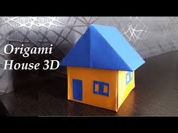 how to make an origami house paper house