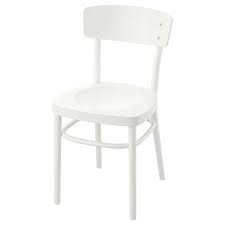Klsjj personalised children's ikea wooden table and chairs engraved with 2 names of your choice ideal keepsake gift for kids girls friends two wrongs don't make a right, but black and white chairs make a bench! Idolf Chair White Ikea Chair Ikea Dining Chairs