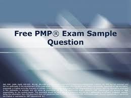 Free Pmp Exam Sample Question Gestao De Projetos