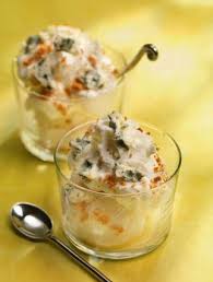 Recette De Crumble Glace Au Roquefort Recette Recette Crumble Alimentation Crumble