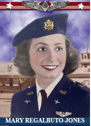 Mary Regalbuto Jones, WASP WWII