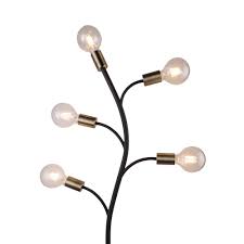 Stehleuchte Messing Antik Schwarz Hohe 162 Cm Sarini Etc Shop