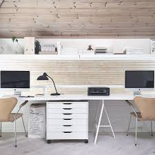 Homeoffice For 2 Stylizimohouse Nibutfordringen Hjemmekontor Home Office Design Office Interior Design Home Office Decor
