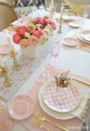 Easy Easter Tablescape Easter Tablescapes Easter Brunch Decorations Easter Table Decorations