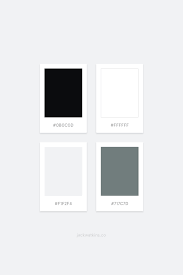 Aesthetic Black And White Color Palette Pin On Colores Digitales