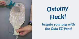 Irrigating An Ostomy Bag Using The Osto Ez Vent Veganostomy