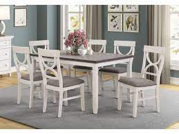 Shop for kitchen tables 6 chairs online at target. Lifestyle Laura Dining Table With 6 Chairs Royal Furniture Casual Dining Room Groups