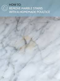 Coffee machine cleaner australian dream ingredients. Diy How To Remove Stains From Marble Surfaces Using A Homemade Poultice The Grit And Polish Marble Surface Cleaning Marble Diy Stain Remover