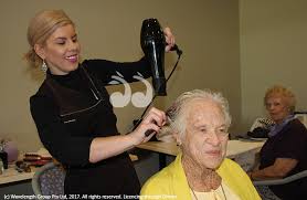› hair salon deals near me. Florence Thomas Having A Blow Dry With Kasey Pennell From Locks Hair Salon Scone Com Au Scone Com Au