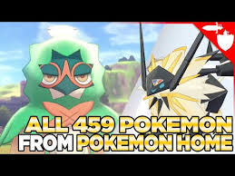 Nov 11, 2020 · to return pokémon to sword and shield from home, or transfer any new pokémon you've got in home via pokémon go, let's go, or mystery gifts, take the following steps: All 459 Pokemon You Can Transfer To Pokemon Sword And Shield From Pokemon Home