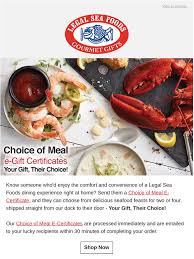 Intense moisture violet flower hand mask gloves. Legal Sea Foods Gourmet Gift Division Send The Legal Sea Foods Dining Experience Milled