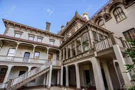 How to reach leland stanford mansion state historic park. September 23 2018 Sacramento Ca Usa Exterior View Of The Leland Stanford Mansion View Of The Back Section Located In Downtown Sacramento Operated By California State Parks Stock Photo