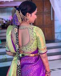 A good blouse back design can make or break your outfit because if you wear it with a saree, the part of the blouse that gets complete visibility is the backside! Check This Brand For Latest Bridal Blouse Designs For Pattu Or Silk Sarees Latest Bridal Blouse Designs Bridal Blouse Designs Wedding Blouse Designs