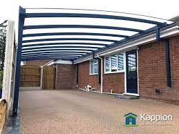 Kappion Carports Canopies On Twitter A Beautiful Bungalow Carport Installed In Stretton This Week Sympathetically Powder Coated In Ral 5011 Steel Blue This Customer Is Well Protected From The Elements Look