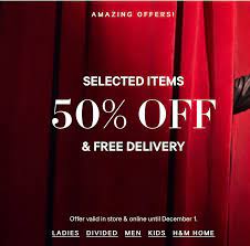 H M Has Begun Their Amazing 50 Off Sale Across Many Categories With Free Delivery Use The H M Promo Code Cba To Get An Addition Promo Codes Sale Promo Coding
