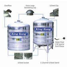 Harga tandon air penguin & tirta. Water Tank Stainless Steel King Kong Tangki Air Shopee Malaysia