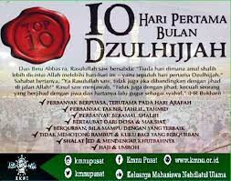 Dan para nabi sebelum baginda sebagaimana yang disebut dalam hadis di atas. Puasa Tarwiyah Dan Arafah Keluarga Mahasiswa Nahdlatul Ulama