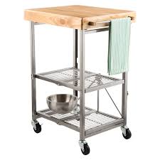 A commercial kitchen prep table can provide just what you need and more. Kitchen Cart Origami Kitchen Cart The Container Store