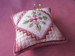 Links preceded by a plus sign (+) require free registration (to that particular site, not to cross stitch pattern central) before viewing. Needlepoint Pincushion Pattern Flower And Cushion Stitch Etsy In 2021 Digital Embroidery Patterns Needlepoint Patterns Pin Cushions Patterns