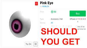 ROBLOX PINK EYE IS OUT - YouTube