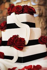 Check spelling or type a new query. Red Black And White Wedding Cake