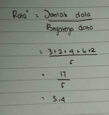 Maybe you would like to learn more about one of these? Rata Rata Harmonis Dari Data 3 2 4 6 2 Adalah Brainly Co Id