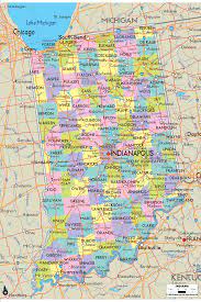 Cities in indiana map shows the all cities of indiana. Counties And Road Map Of Indiana And Indiana Details Map Map Detailed Map County Map