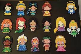 Princesses Disney En Perles Hama Perles A Repasser Pixel Perler Bead Art Perler Bead Patterns Hama Beads