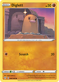 This was the first set to include a secret rare card. Diglett Sword Shield Tcg Card Database Pokemon Com