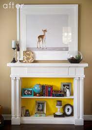 We've collected our favorite fireplace mantels, fireplace designs, and fireplace photos right here to serve go ahead and let the hearth of your home guide you with these best fireplace mantel ideas. Before After Mantel Bookshelf Design Sponge