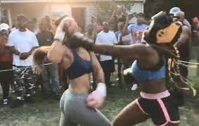 I knew it would boost your confidence. Where Was This Two Females Go At It In This Backyard Boxing Showdown Video