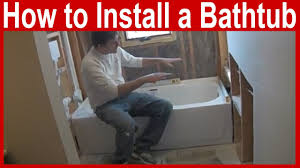Replacing or repairing a faucet isn't difficult, but the process will vary based on your plumbing and the nature of the issue. How To Install A Bathtub Youtube