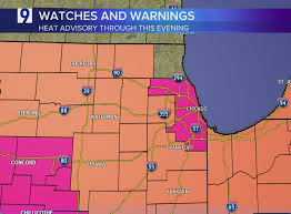 Thursday forecast: Chicago under Extreme Heat Warning, chance for afternoon storms