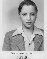 Elvis Presley single-front house birthplace Tupelo Mississippi USA.**