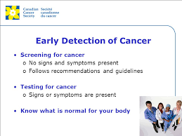 In the vast majority of cases, symptoms only develop after pancreatic cancer has grown and begun to spread. Fight Back Against Cancer Screening And Early Detection Ppt Download