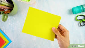 Fold the rectangle in half and cut out the inside so all you. How To Make A Simple Handmade Birthday Card 15 Steps