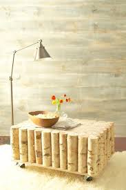 Shop allmodern for modern and contemporary coffee table birch to match your style and budget. Diy Natural Birch Coffee Table Shelterness