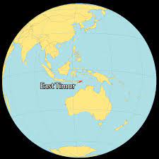 East Timor Map Location Map Of East Timor - Gis Geography