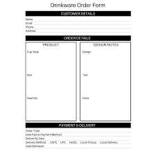 We did not find results for: Drinkware Order Form Cutting For Business