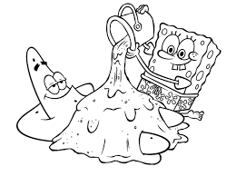 #103b | suction cup symphony. Spongebob And Patrick Coloring Page Coloring Home