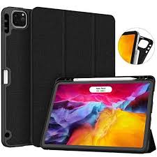 Soke New Ipad Pro 11 Case 2020 2018 With Pencil Holder Full Body Protection Apple Pencil Charging Auto Wake Sleep Soft Tpu Back Cover For 2020 Ipad P In